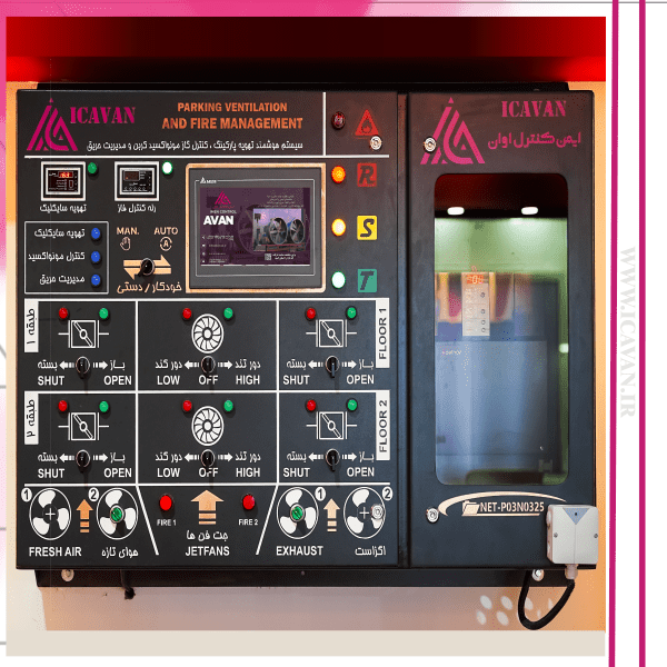 اولین تابلو برق تمام اتوماتیک هوشمند سامانه تهویه و تخلیه دود پارکینگ در ششمین همایش و نمایشگاه بین المللی آتش نشانی و ایمنی شهری